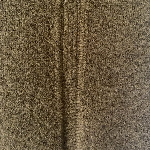 NWT RICK OWENS FW 18 Sisyphus Zip Up "Dirty Green" Hooded Sweater Wool Gorgeous - Picture 12 of 15